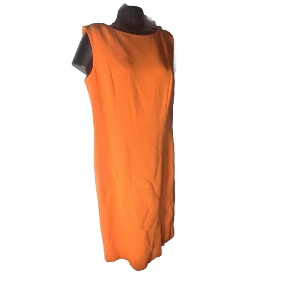 tom and linda platt dress Maderine Size 8 Shift Dress Lined NWT Front Slit - Picture 3 of 12